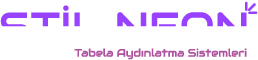 Cephe Tabelası, İ&ccedil; Mekan Neon Aydınlatma, Led Tabela Kayan Yazı, Neon Tabela
